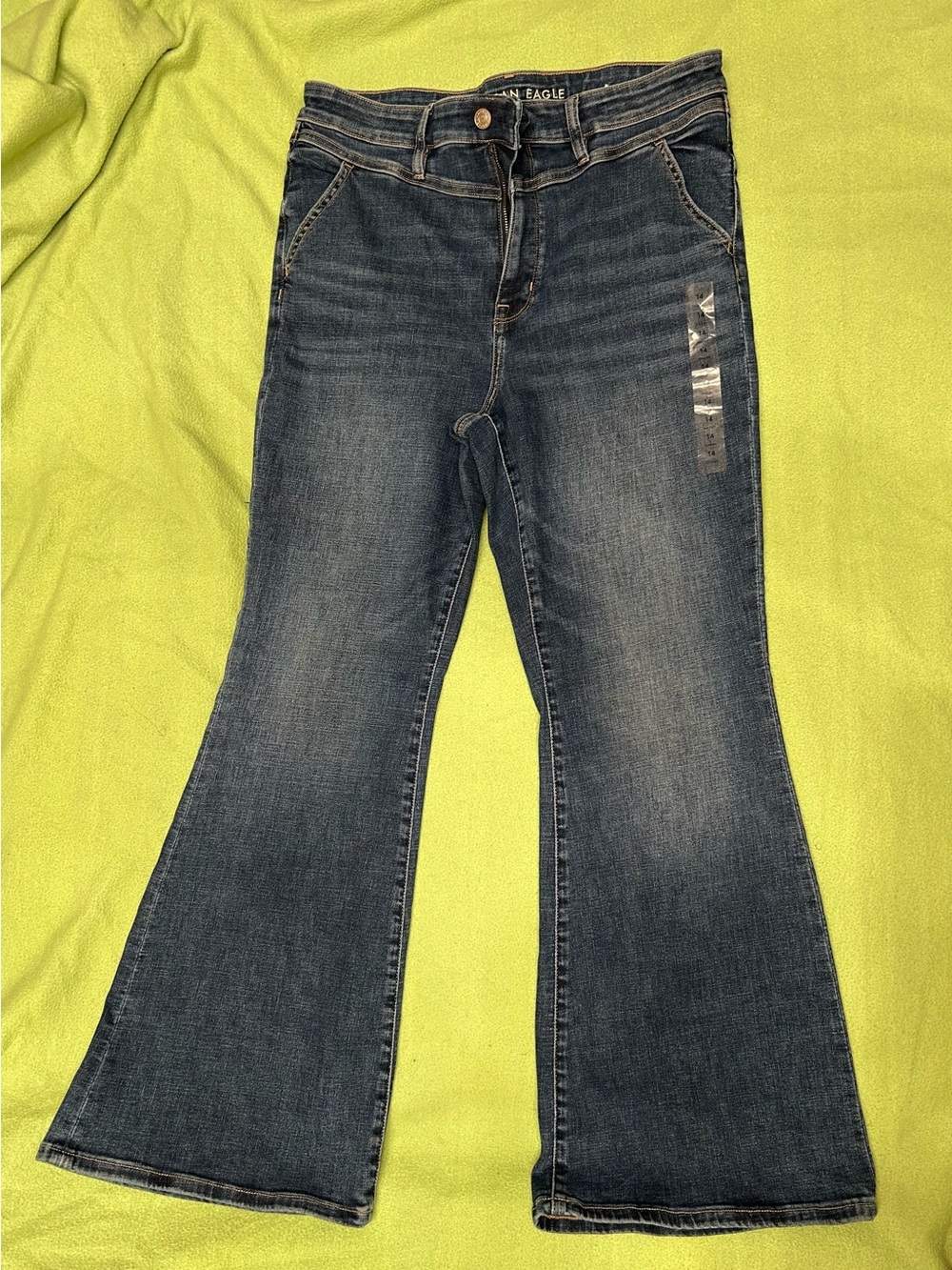 American Eagle Outfitters Dark Blue Flare Jeans